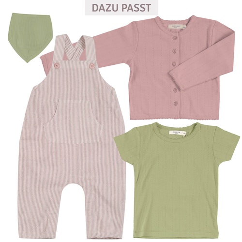 Leichter Baby Strampler Latzhose Krepp-Gewebe