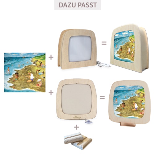 Folie Eentje van Margo - am Meer