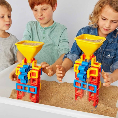Experimentierkasten FLOW advanced mit 134 Teilen
