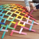 Vorschaubild Leonardo Stäbchen bunt, 100 Stück in Holzbox