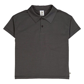 Edles Poloshirt uni grau