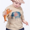 Vorschaubild Shirt kurzarm Safari Tiere