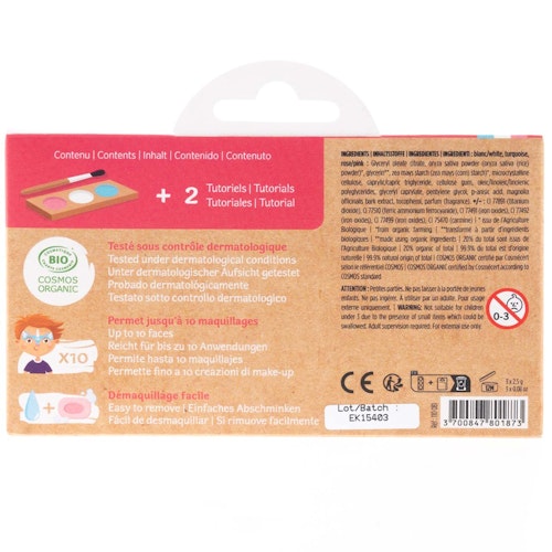 Bio Kinderschminke Prinzessin & Einhorn 3 Farben