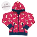 Vorschaubild Kapuzenjacke zum Wenden Regenbogen