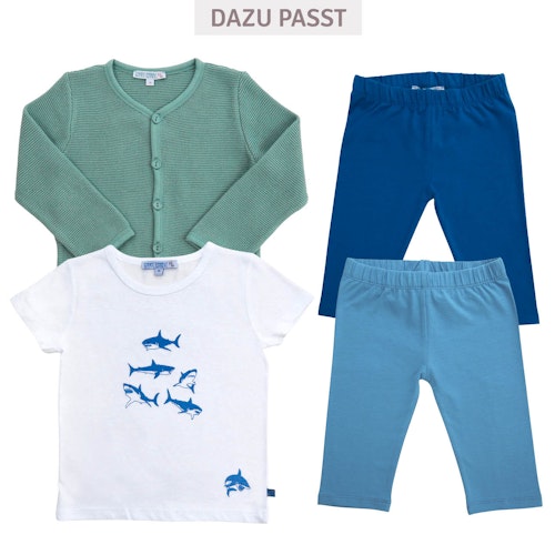 Hai Shirt kurzarm gestickt