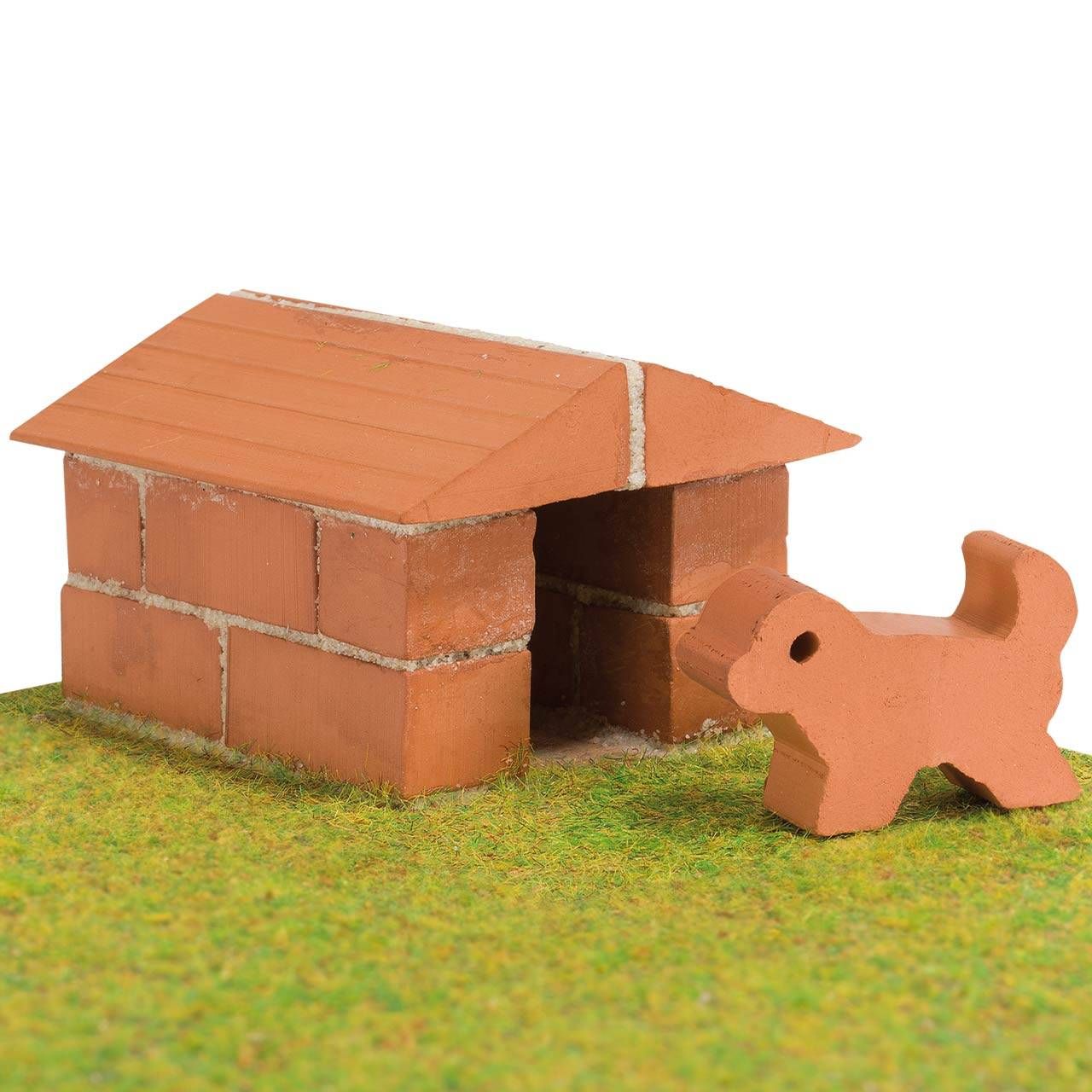 Steinbaukasten Hundehütte 17tlg für Kinder ab 6 Jahren