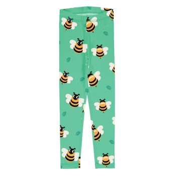 Jersey Leggings Bienen türkis