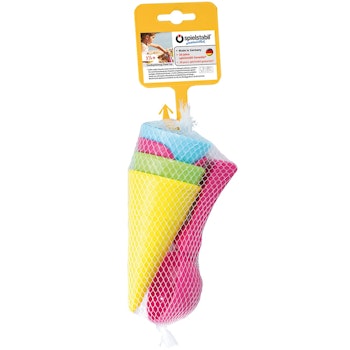 Eis-Duo im Netz - pink