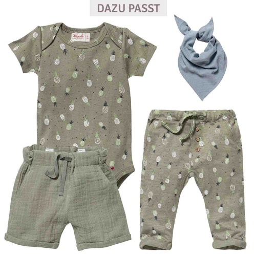 Leichter Kurzarmbody Ringel