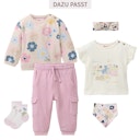 Vorschaubild Weiches Baby Sweatshirt große Blumen