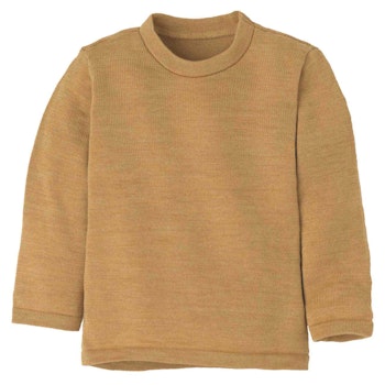 Klassischer Strick Pullover taubenblau