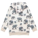 Vorschaubild Leichte Sweatjacke Elefanten-Alloverdruck