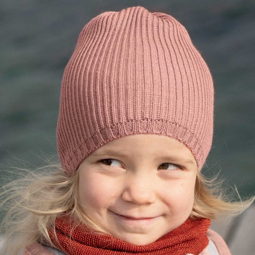 Kinder Strick-Beanie Schurwolle