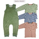 Vorschaubild Warmer Baby Strampler Velour