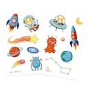 Vorschaubild Kindertattoos Weltall