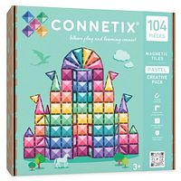 Connetix Magnetbausteine Kreativset 104 Teile - pastell