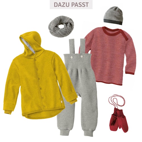 Disana Walkjacke mit Knopfleiste