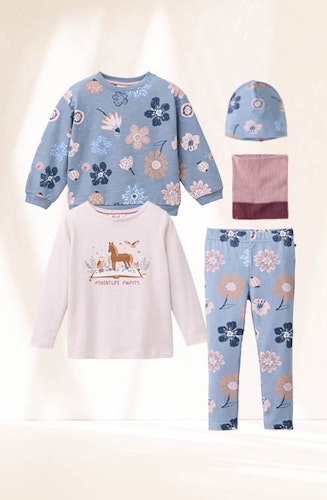 Weiches Sweatshirt Blumen