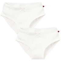 Pointelle Slips Doppelpack weiß 104