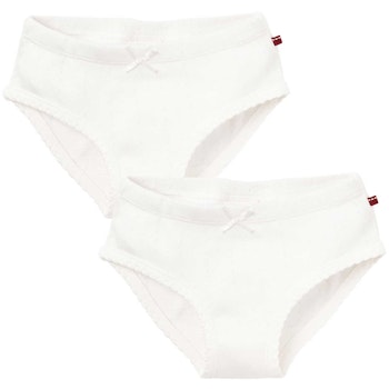 Pointelle Slips Doppelpack weiß 140