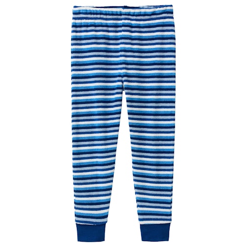 Schlafanzug Frottee Ringel