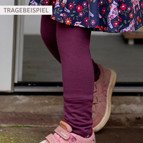 Wende Leggings Pferde blau