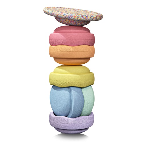 6+1 Board Stapelstein® Pastel Set