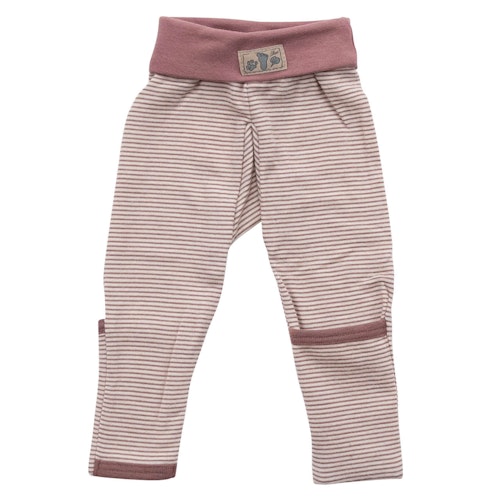 ParentName: Bündchenhose Ringel Wolle Seide Beinumschlag