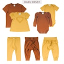 Vorschaubild Langarmbody Puffärmel Blumenprint