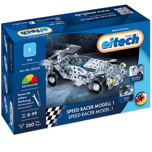 Metallbaukasten Speed Racer Modell 1