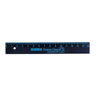 Lineal 15 cm – Green Line recyceltem Plastik blau