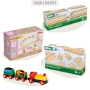 Vorschaubild Mittlere Gerade Gleise A 4 Stück 14,4 cm lang