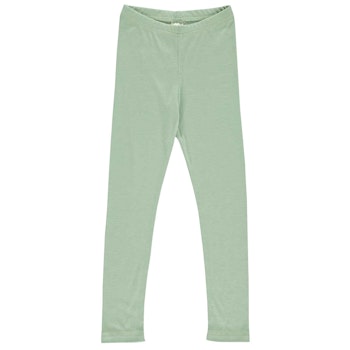 Wolle Seide Leggings pastellgrün