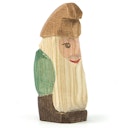 Vorschaubild Tannenzwerg stehend Holzfigur 7 cm