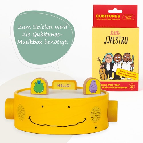 Little Maestro Musik Audio-Spiel für Qubitunes ab 4 Jahren