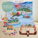 Vorschaubild Drache Holzfigur 9,5 cm