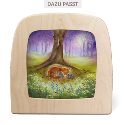 Folie Baukje Exler - kleine Fuchsfamilie