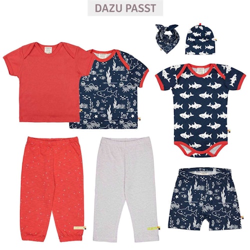 Leichtes Kurzarm Shirt Meereswelt