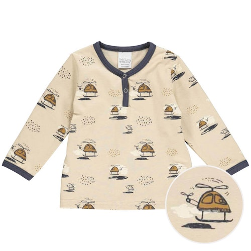 Dehnbares Langarmshirt Schildkröten