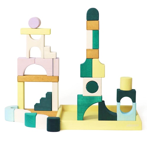 Kleiner Baukasten Movement 31 Elemente im Rahmen