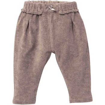 Robuste Frotteehose in taupe