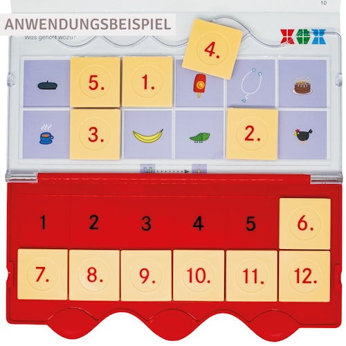 miniLÜK - Kontrollgerät rot, ab 4 J.