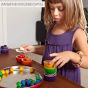 Vorschaubild Bowls & marbles – kreatives Holzspielzeug Set ab 3 Jahren