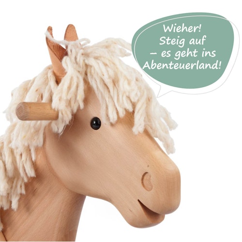 Großes Holz Schaukelpferd ab 1 Jahr
