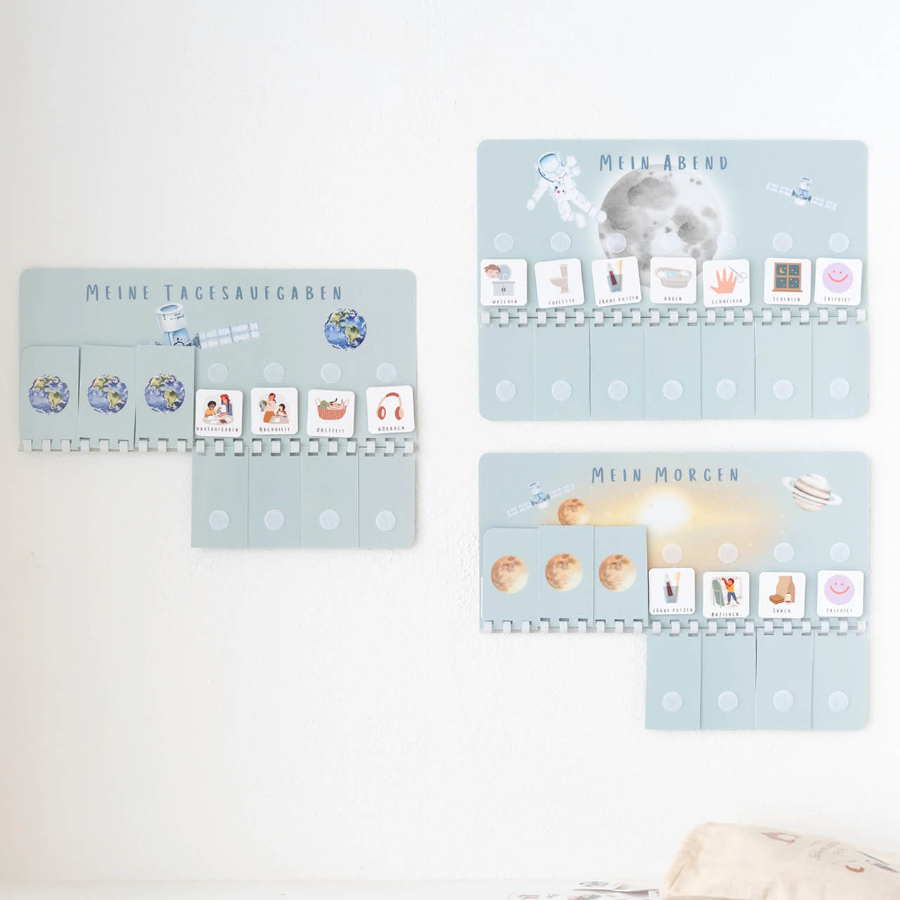 Routineplaner Weltall inkl. 525 Symbole