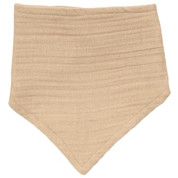 Musselin Dreiecktuch sand-beige