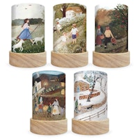 5 Lampenschirme für Toverlux Laterne Robin Pieterse - Spaziergänge