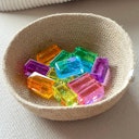 Vorschaubild Lichtbauquader Pastell 12 Teile 2,5x5 cm