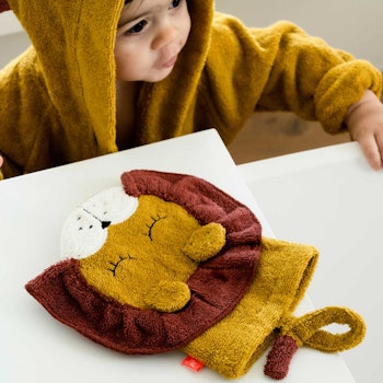 Waschlappen Babys und Kinder Löwe