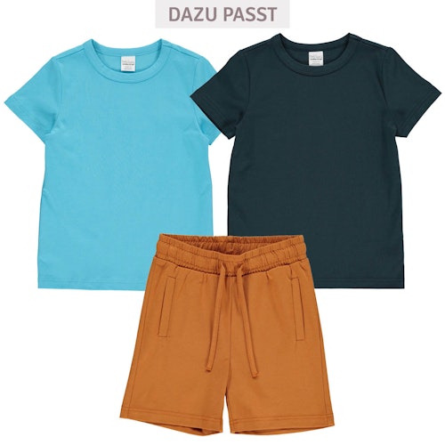 Weite Jersey Shorts uni